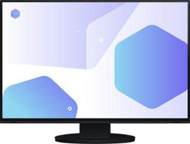 24 inch monitor - Eizo FlexScan EV2485-BK - 1 nuotrauka