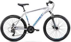 Dviratis kalnų Romet Rambler R6.2, 26 ", 21" (53 cm) rėmas, mėlynas/sidabro