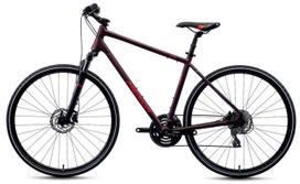 Dviratis Merida Crossway 20, raudonas
