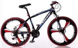 Dviratis turistinis Louke, 26 ", 18" rėmas, juodas