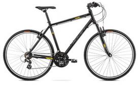 Dviratis turistinis Romet Orkan M, 28 ", 24" (60.19 cm) rėmas, juodas