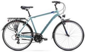 Dviratis turistinis Romet Wagant 1, 28 ", 19" rėmas, mėlynas/sidabro