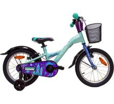 Dviratis 4KIDS Ice Queen 16", dydis 10" (25.5 cm), žydras