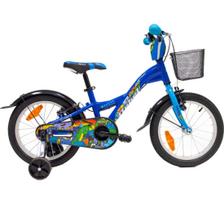 Dviratis 4KIDS Rebel 16", Size 10" (25.5 cm), mėlynas