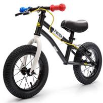 Balansinis dviratis METEOR Police, 12" (juodas/baltas)