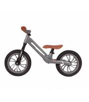 cross dviracai - Qplay balansinis dviratis Racer, Grey - 1 nuotrauka