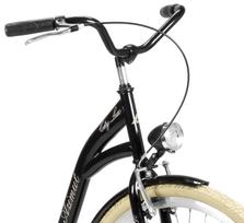 Dviratis AZIMUT City Lux 28" 2023 black-cream