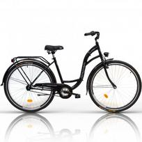Dviratis Zeger Classic 28" N1 dydis 19" (48cm) (plienas, juoda)
