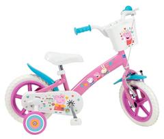 papildomas dviraciui - Vaikiškas dviratis 12" Peppa Pig pink 1195 Pink TOIMSA - 1 nuotrauka