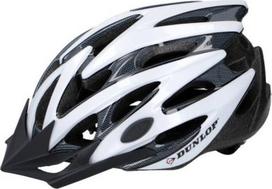 mtb salmai - Dunlop – MTB šalmas S (baltas / juodas) - 1 nuotrauka