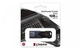 atmintine 128gb usb 2.0 - KINGSTON DataTraveler 128GB Exodia Onyx  - 3 nuotrauka
