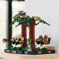 lego motociklas - LEGO Star Wars Endoro greitaeigio motociklo gaudynių diorama 75353 - 5 nuotrauka
