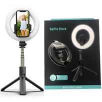 selfie stick pigu - Mocco 4 in 1 Vlogging Selfie Stick - 1 nuotrauka