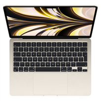 Pirkti MacBook Air 13.6" Liquid Retina M2 8-core CPU 8-core GPU/8GB/256GB/Starlight (Auksinis) - Photo 5