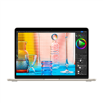 Pirkti MacBook Air 13.6" Liquid Retina M2 8-core CPU 8-core GPU/8GB/256GB/Starlight (Auksinis) - Photo 6