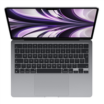 air macbook - Apple MacBook Air 13.6" Liquid Retina M2 8-core CPU 8-core GPU/8GB/256GB/Space Grey (Pilkas) - 2 nuotrauka