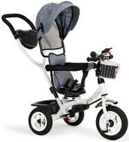 triratukas - Triratukas EcoToys 3-Wheel Bike MSP1797, pilkas - 1 nuotrauka