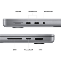 macbook pro m2 - Apple MacBook Pro 14" M2 Max 12-core CPU 30-core GPU/32GB/1TB SSD/Space Grey (Pilkas) - 4 nuotrauka