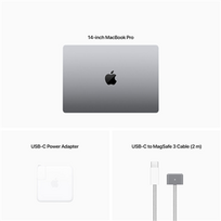 macbook pro m2 - Apple MacBook Pro 14" M2 Max 12-core CPU 30-core GPU/32GB/1TB SSD/Space Grey (Pilkas) - 6 nuotrauka