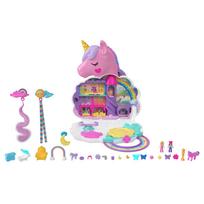 polly pocket - Mattel Polly Pocket Rainbow Unicorn Salon HKV51 - 4 nuotrauka