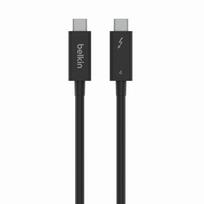 laidas usb c 2m - Belkin INZ002bt2MBK 2 m 40 Gbit/s Juoda - 1 nuotrauka