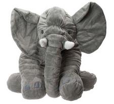 Pliušinis žaislas Elephant, pilkas, 50 cm