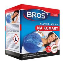 BROS Elektrinis fumigatorius   10 plokštelių nuo uodų