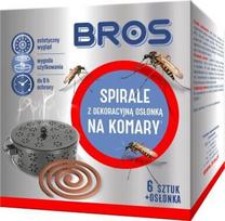 uodu spirale - BROS spiralės su dekoratyviu korpusu nuo uodų, 6vnt - 1 nuotrauka