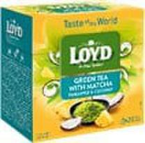 matcha green - LOYD Green Matcha&Pineapple, Coconut 20vnt - 1 nuotrauka