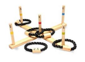 kore x - BS Ring Toss GA145, 50 cm x 50 cm, ruda/juoda - 1 nuotrauka