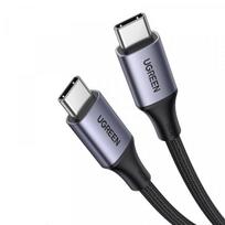 240w - Ugreen "USB-C to USB-C UGREEN USB4 Cable, 240W, 2m (Black)" - 1 nuotrauka