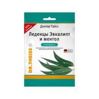  DR. THEISS eukalipto ledinukai su mentoliu, 75 g