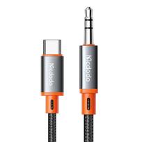 usb c adapteris - MCDODO USB C į mini lizdą 3,5 mm telefono adapteris su DAC 1 m - 1 nuotrauka