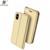 flip telefonai - Dux Ducis "Skin Pro Magnetic book case for Galaxy S23 Plus (S916B) Gold" - 1 nuotrauka