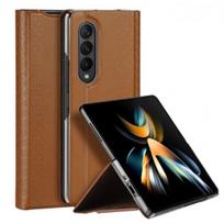 samsung telefonai - Dux Ducis "Bril Premium Book Case with stand"Galaxy Z Fold 4 (F936B) Brown" - 1 nuotrauka