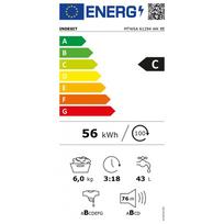 senukai skalbimo masinos - Indesit MTWSA 61294 WK EE - 4 nuotrauka