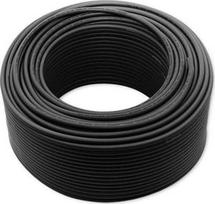 Kabelis Qoltec Photovoltaic Solar Cable 4mm2 53851, juoda, 100 m
