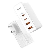 ikroviklis 100w -  Baseus GaN CCGAN2P-L02 2 x USB / 2 x USB-C / 100W / 5A, baltas - 5 nuotrauka