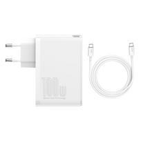 ikroviklis 100w -  Baseus GaN CCGAN2P-L02 2 x USB / 2 x USB-C / 100W / 5A, baltas - 7 nuotrauka