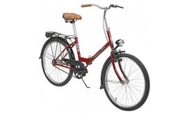 Dviratis AZIMUT Fold 24" 2023 burgund shiny