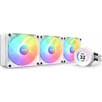water cooling - NZXT CPU water cooling Kraken Elite 360 RGB LCD Baltas - 2 nuotrauka