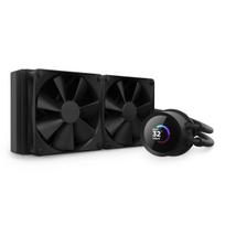 kraken 240 lcd - Nzxt Kraken 240 120 mm CPU Cooler RL-KN240-B1 - 2 nuotrauka