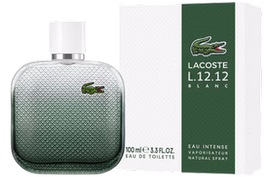 lacoste eau de lacoste l.12.12 blanc - Lacoste L.12.12 Blanc Eau Intense EDT 100 ml - 1 nuotrauka