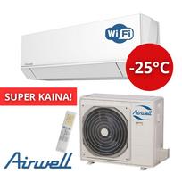 Airwell Nordic šilumos siurblys oras-oras HDHC-025N-09M25/ YDAC-025N-09M25 (-25°C)
