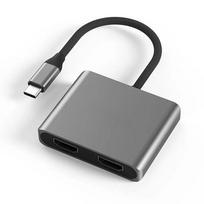 USB Type-C - 2x HDMI 4K