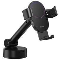 phone mount - Baseus SUYL-JY01 Black (Juodas) - 1 nuotrauka