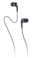 laidines ausines 3,5mm - maXlife MXEP-01 Black (Juodos) - 1 nuotrauka