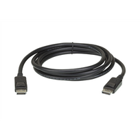 displayport kabelis 1.2 - Aten DisplayPort rev.1.2 Cable 2L-7D03DP Black, DP to DP, 3 m - 1 nuotrauka