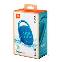 jbl koloneles - JBL Clip 4 Eco Blue (Mėlyna) - 6 nuotrauka