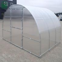 siltnamiu danga - Arkinis šiltnamis Klasika Easy 12 m² (3x4 m) 4mm - 3 nuotrauka